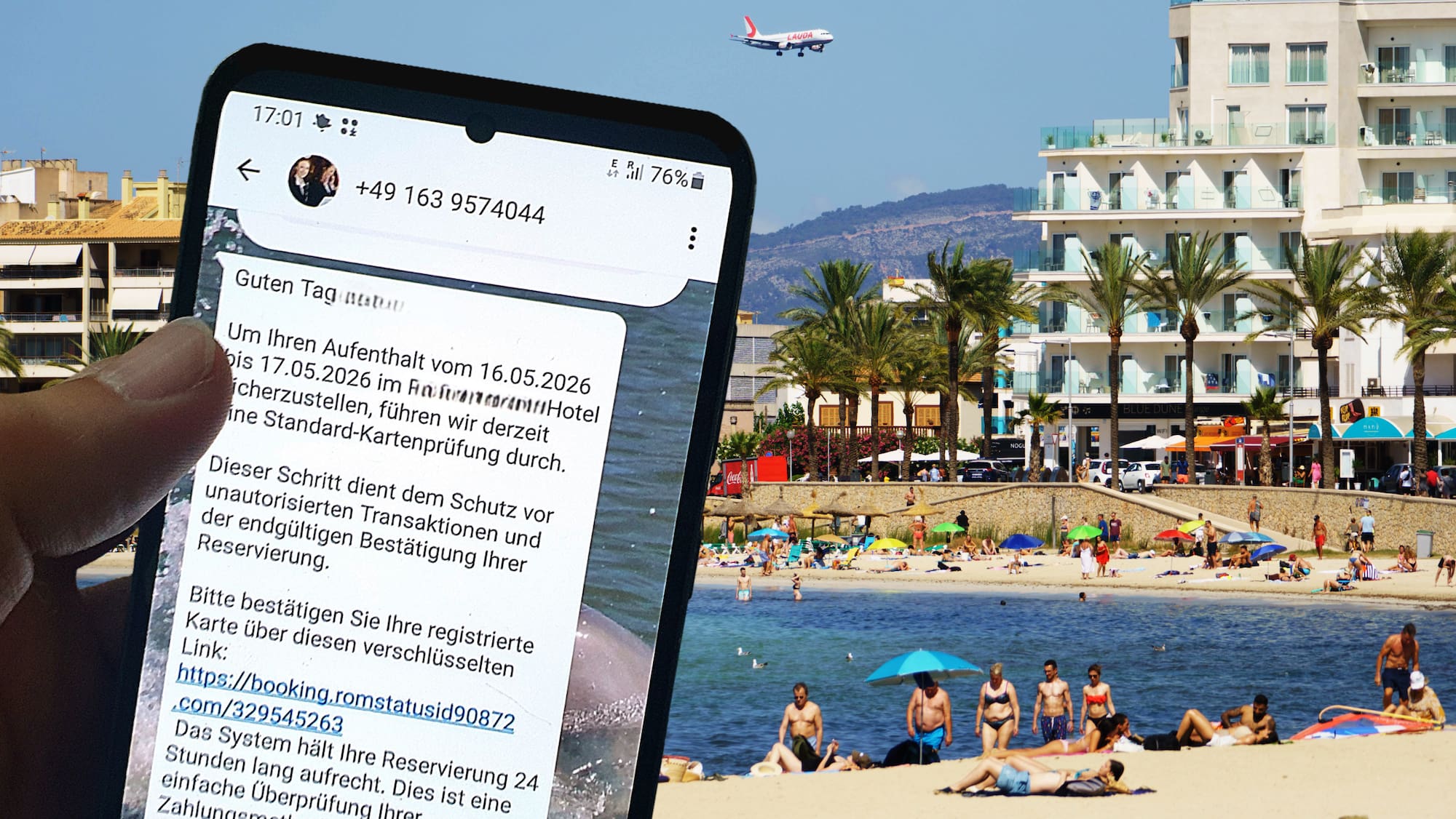 Betrüger: Bund warnt vor Phishing mit Hotelbuchungen