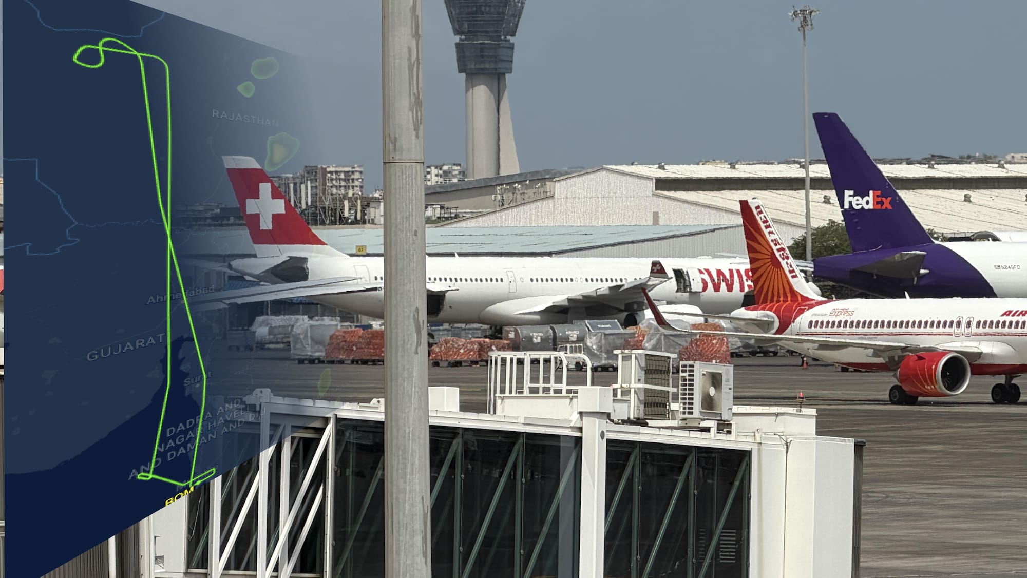 Störung nach Mumbai zurück