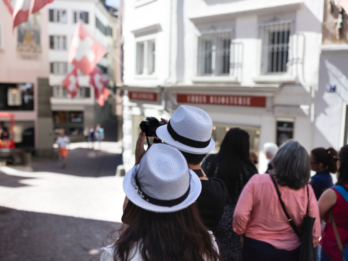 Weniger ausgabestarke Gäste reisen nach Zürich